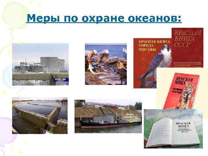 Меры по охране океанов: 