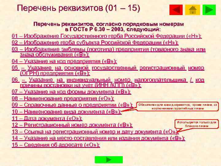 15 перечень. Перечень реквизитов. Перечень реквизитов документов. ГОСТ перечень реквизитов. Обязательные реквизиты перечня списка.