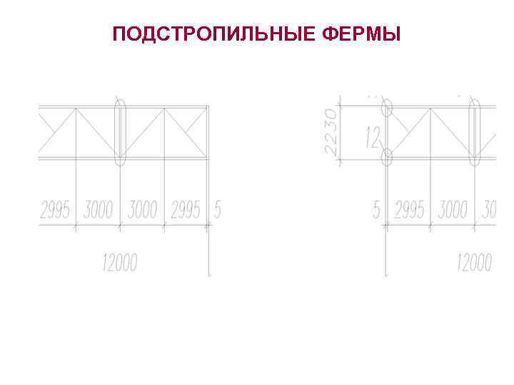 ПОДСТРОПИЛЬНЫЕ ФЕРМЫ 