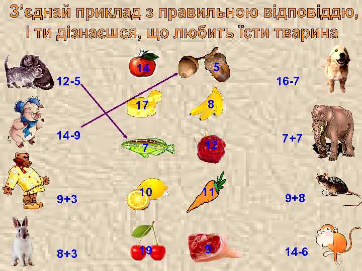   14  5 12 -5    16 -7  17