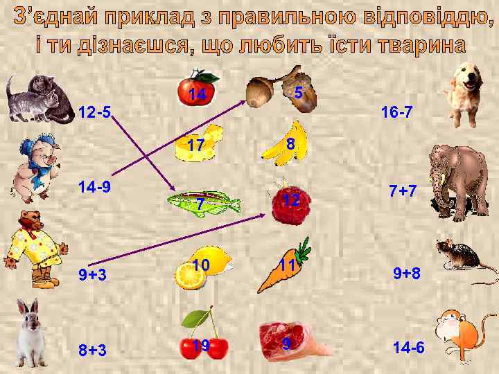   14  5 12 -5    16 -7  17