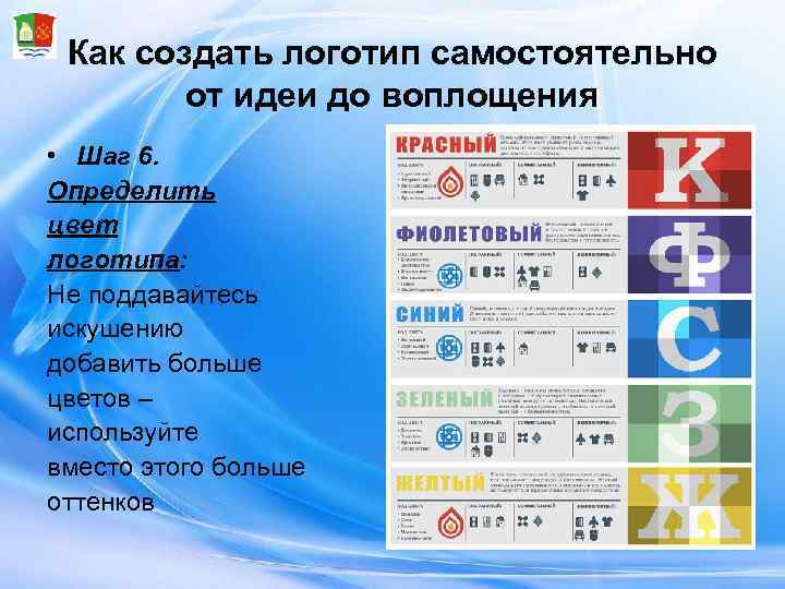  Как создать логотип самостоятельно   от идеи до воплощения • Шаг 6.