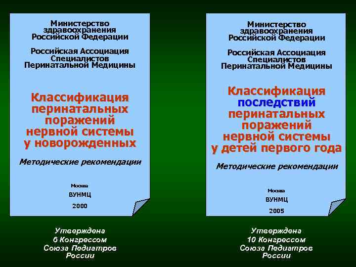 Министерство Министерство здравоохранения Российской Федерации Российская Ассоциация Министерство Министерство здравоохранения Российской Федерации Российская Ассоциация