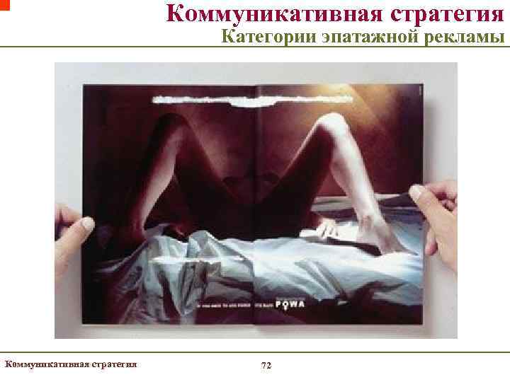       Коммуникативная стратегия      