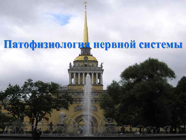Патофизиология нервной системы 