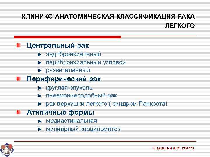 Какая форма рака легкого характеризуется наиболее яркой клинической картиной