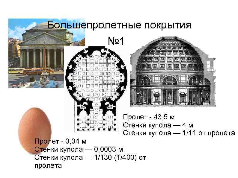   Большепролетные покрытия     № 1    