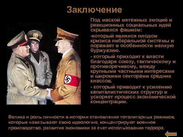      Заключение       Под маской