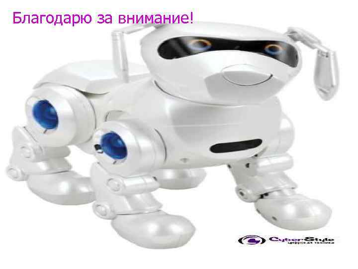 Благодарю за внимание! 