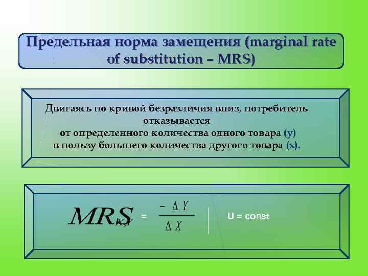 Теория 4 1. Правила замещения.