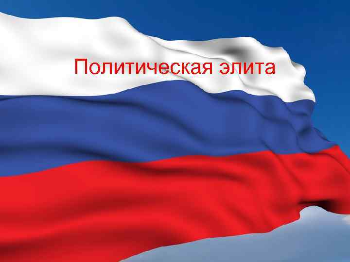 Политическая элита 