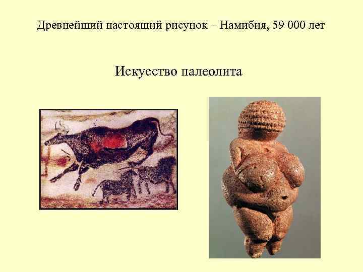 Древнейший настоящий рисунок – Намибия, 59 000 лет Искусство палеолита Древнейший настоящий рисунок – Намибия, 59 000 лет Искусство палеолита