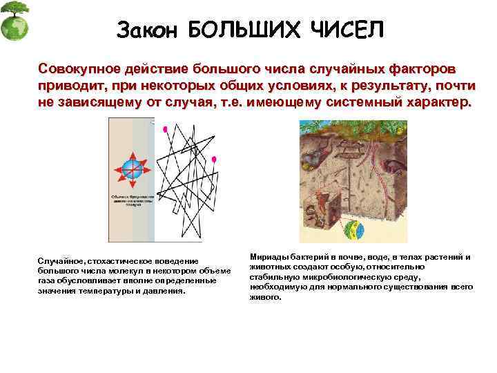 Закон больше. Закон больших чисел экология примеры. Действие случайных факторов придаёт законам. Закон больших чисел системные действия. Закон больших систем.