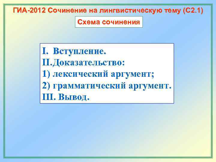 Сообщение на лингвистическую тему. Как строится сообщение на лингвистическую тему. ГИА сочинение 2012. Лексический аргумент. Лингвистическое сочинение 7 класс вступление.