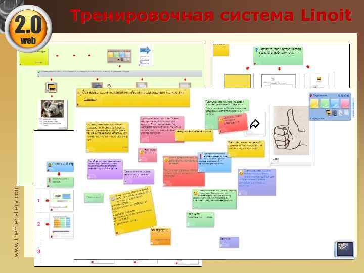 www. themegallery. com  Тренировочная система Linoit 