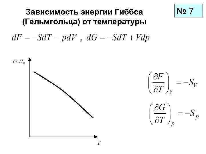 Зависимость изменения объема. Зависимость функции Гиббса от температуры. Зависимость энергии Гиббса реакции от давления. Зависимость энергии Гиббса от температуры формула. График зависимости изменения энергии Гиббса от температуры.