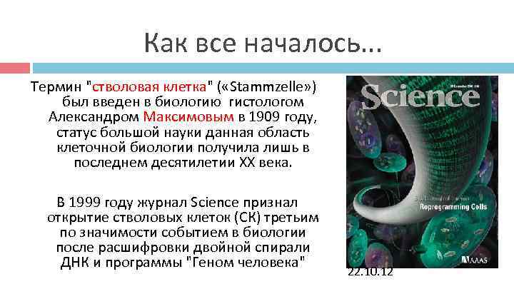 Как все началось. . . Термин Как все началось. . . Термин
