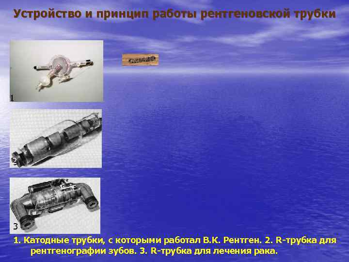 Устройство и принцип работы рентгеновской трубки 1 2 3 1. Катодные трубки, с которыми Устройство и принцип работы рентгеновской трубки 1 2 3 1. Катодные трубки, с которыми
