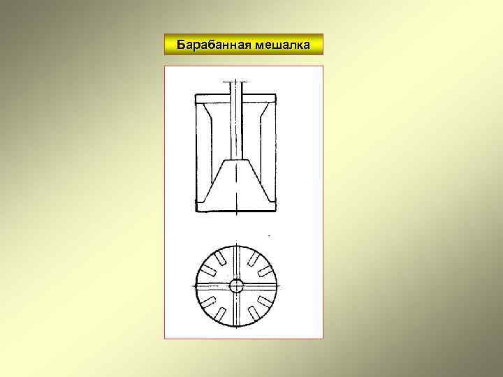 Барабанная мешалка 