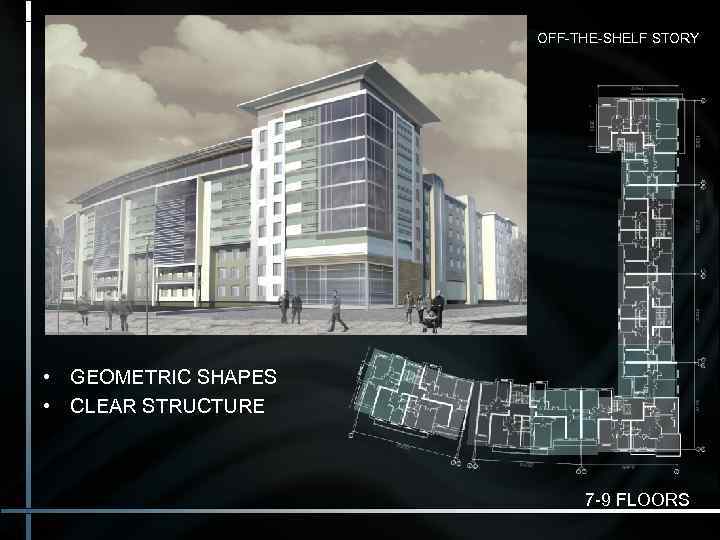      OFF-THE-SHELF STORY • GEOMETRIC SHAPES • CLEAR STRUCTURE 