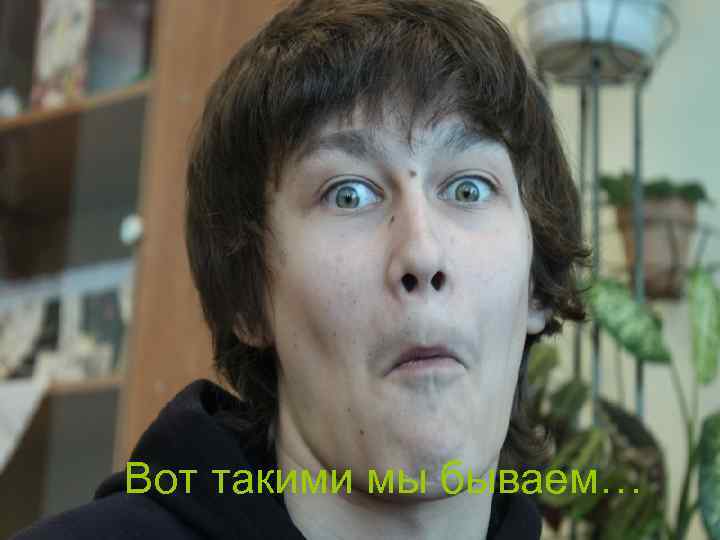 Вот такими мы бываем… 