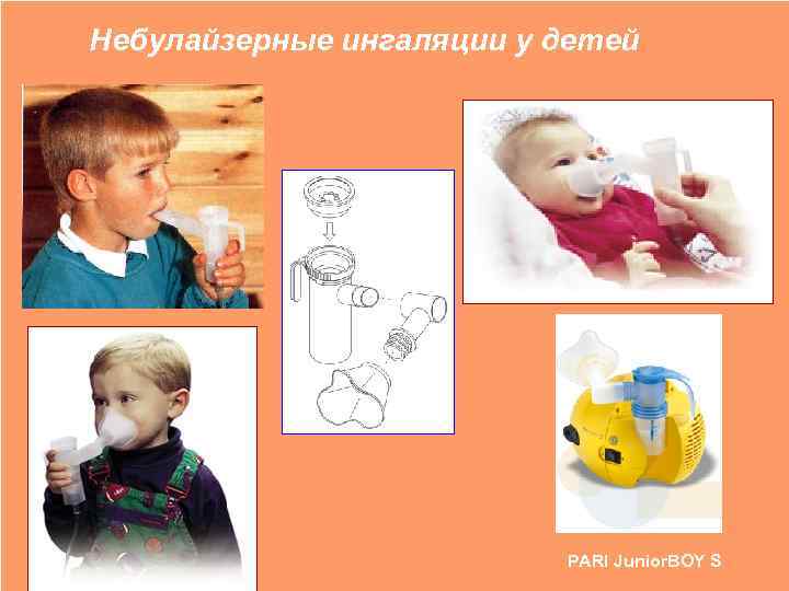 Небулайзерные ингаляции у детей PARI Junior. BOY S Небулайзерные ингаляции у детей PARI Junior. BOY S
