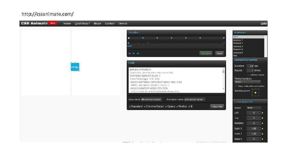 http: //cssanimate. com/ 