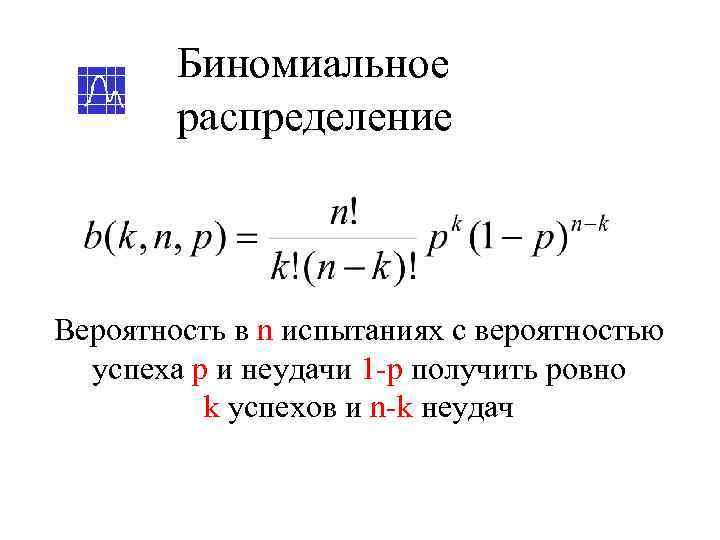 Вероятность успеха. Формула Бернулли биномиальное распределение. Биномиальное распределение формула. Интегральное биномиальное распределение. Формула биномиальной вероятности.