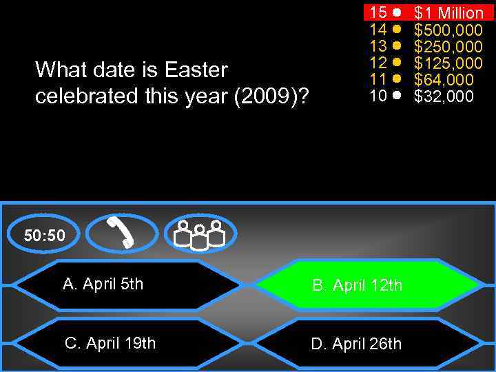     15 $1 Million       14