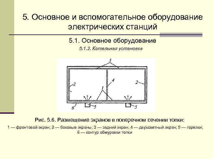   5. Основное и вспомогательное оборудование    электрических станций  
