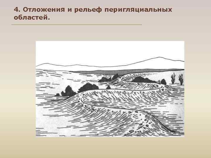 4. Отложения и рельеф перигляциальных областей. 