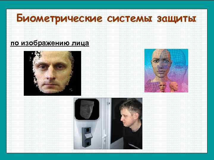  Биометрические системы защиты по изображению лица 
