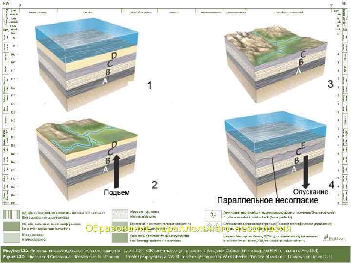 Образование параллельного несогласия 