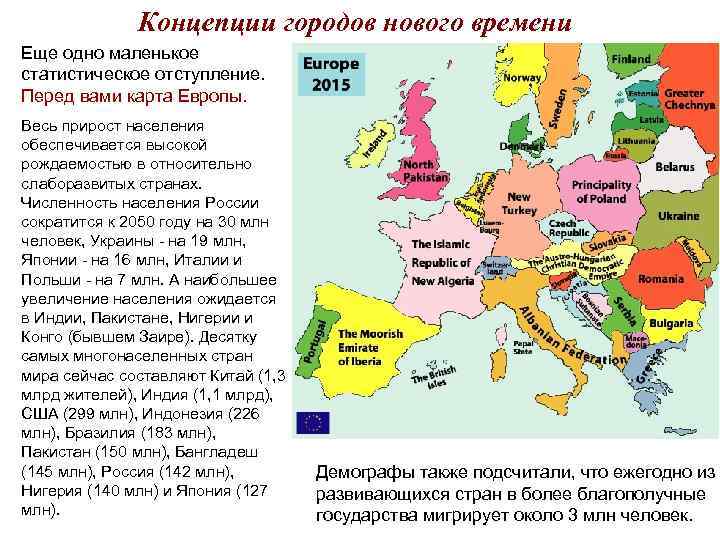 Концепции городов нового времени Еще одно маленькое статистическое отступление. Перед Концепции городов нового времени Еще одно маленькое статистическое отступление. Перед