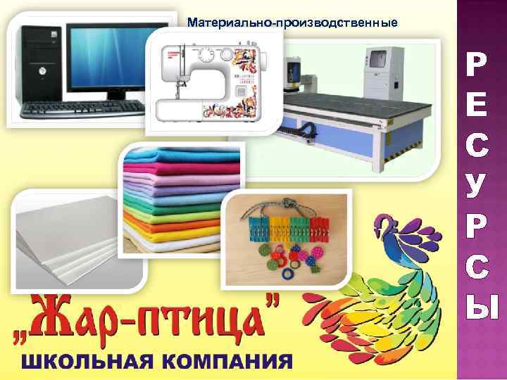 Материально-производственные       Р      Е