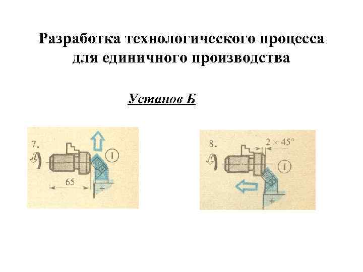 Разработка технологического процесса для единичного производства   Установ Б 