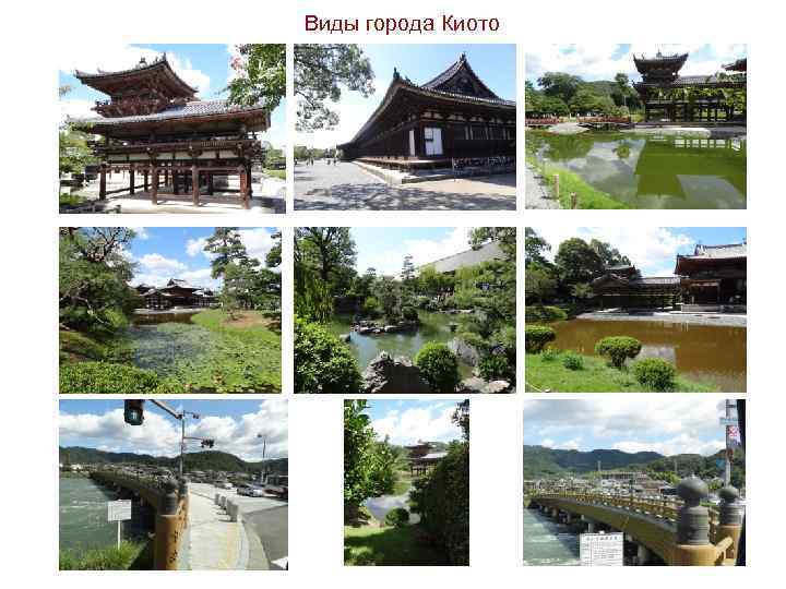 Виды города Киото 