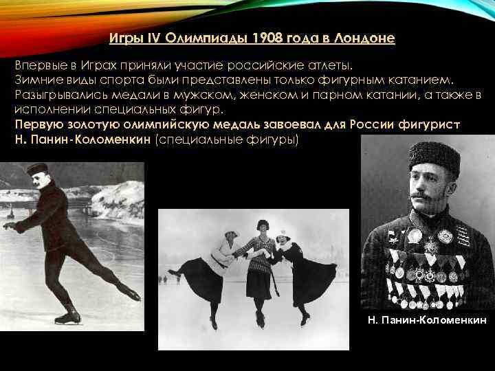 Игры IV Олимпиады 1908 года в Лондоне Впервые в Играх приняли Игры IV Олимпиады 1908 года в Лондоне Впервые в Играх приняли