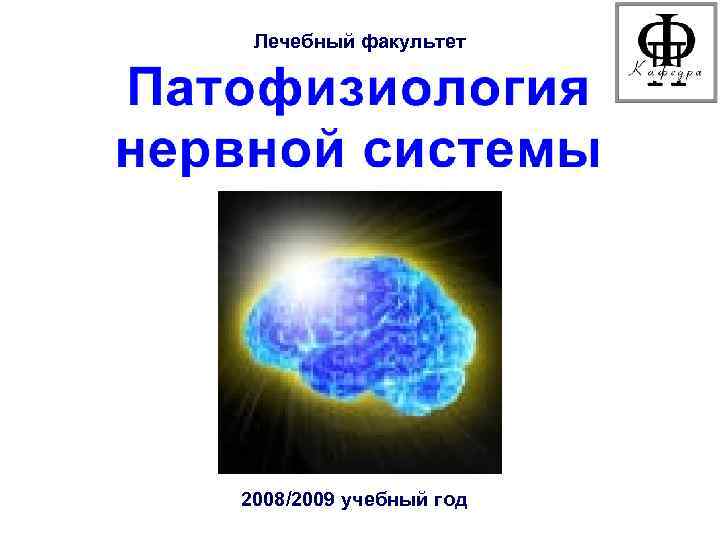 Лечебный факультет 2008/2009 учебный год Лечебный факультет 2008/2009 учебный год