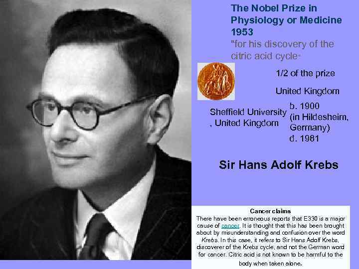    The Nobel Prize in   Physiology or Medicine  