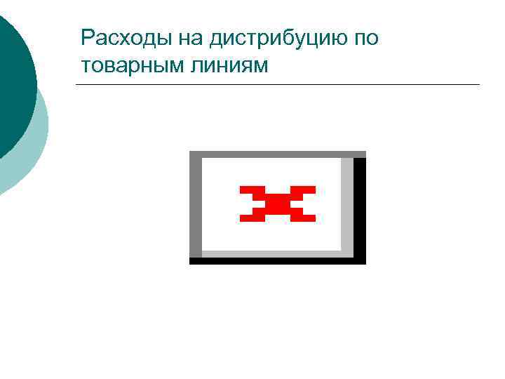 Расходы на дистрибуцию по товарным линиям 