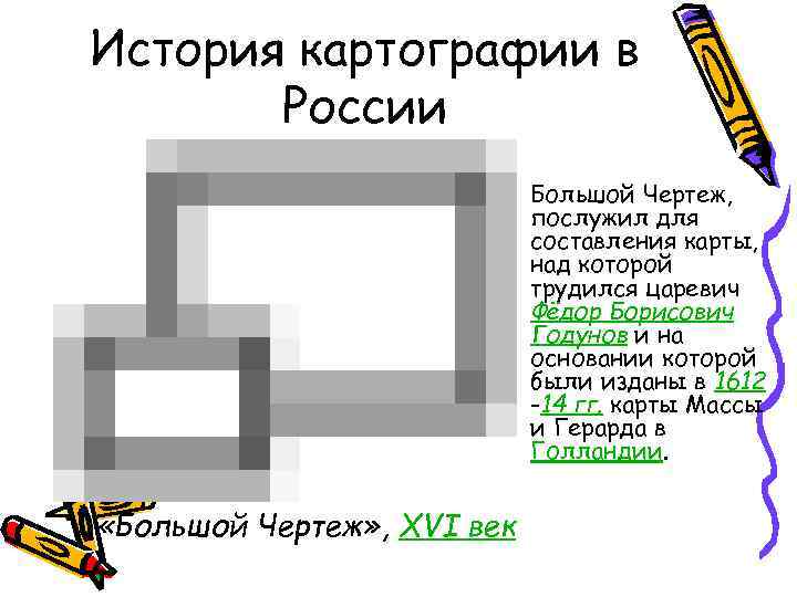 История картографии в России • Большой Чертеж, История картографии в России • Большой Чертеж,
