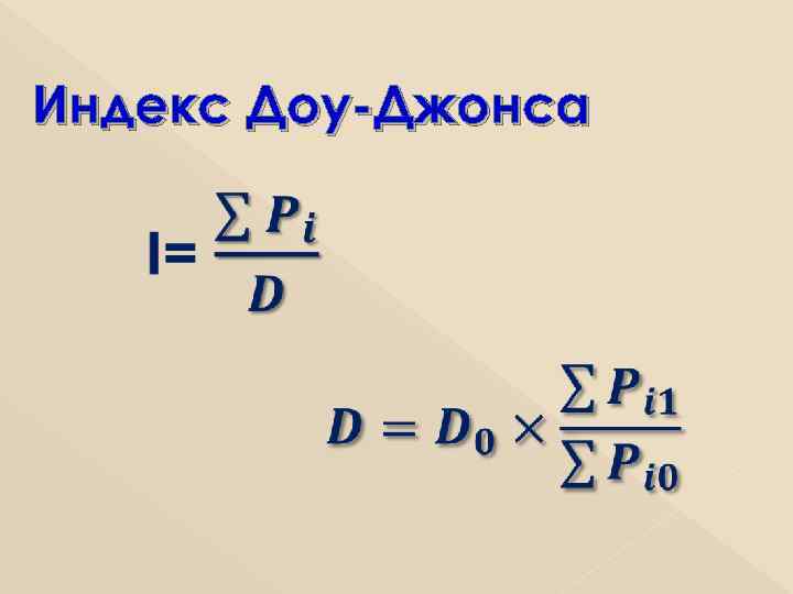 Индекс Доу-Джонса   