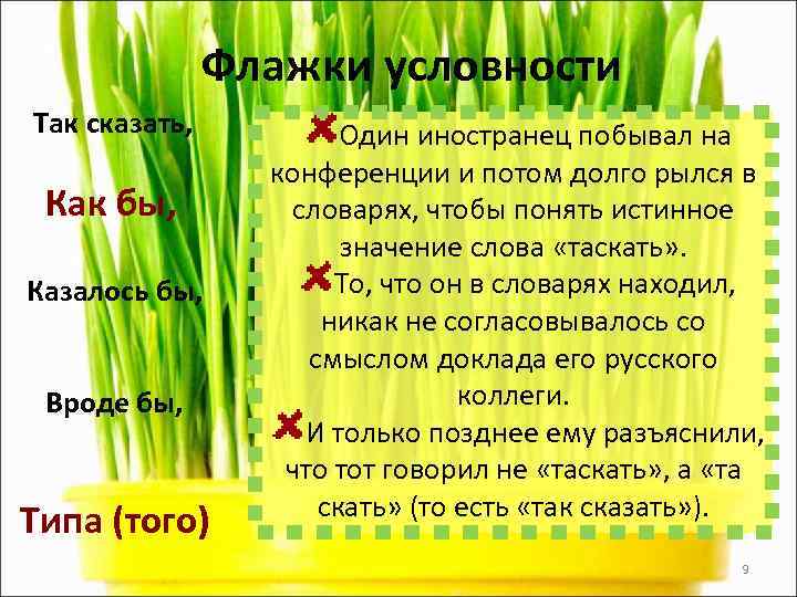     Флажки условности Так сказать,  Один иностранец побывал на 