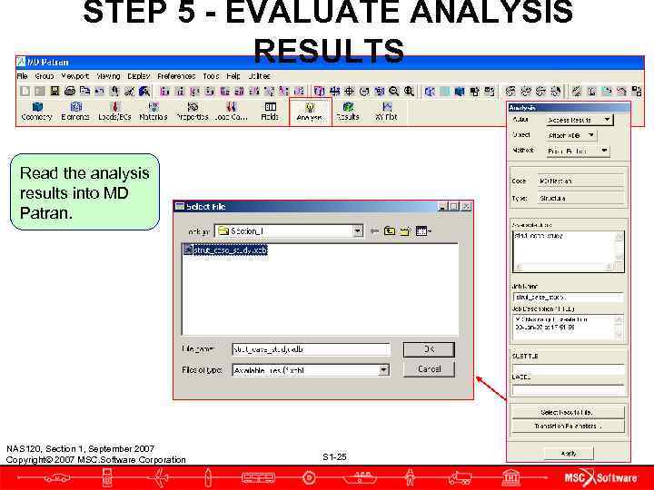     STEP 5 - EVALUATE ANALYSIS     