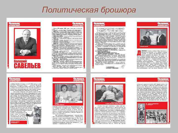 Политическая брошюра 