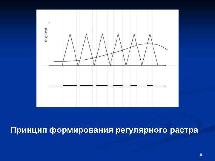    Принцип формирования регулярного растра    5 