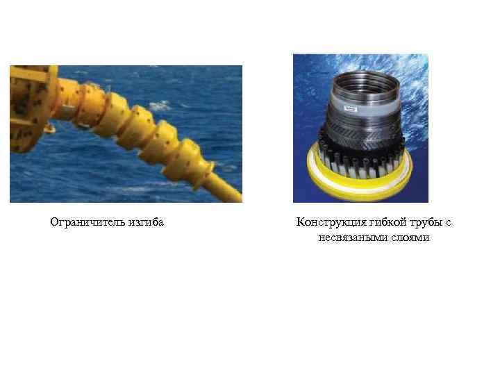 Ограничитель изгиба  Конструкция гибкой трубы с      несвязаными слоями
