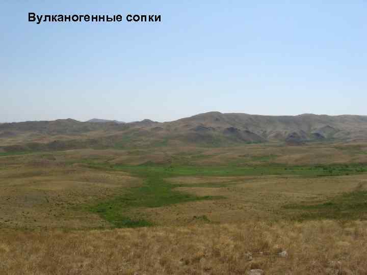 Вулканогенные сопки 