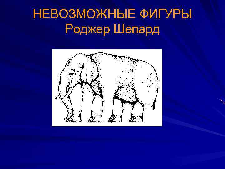 НЕВОЗМОЖНЫЕ ФИГУРЫ Роджер Шепард 